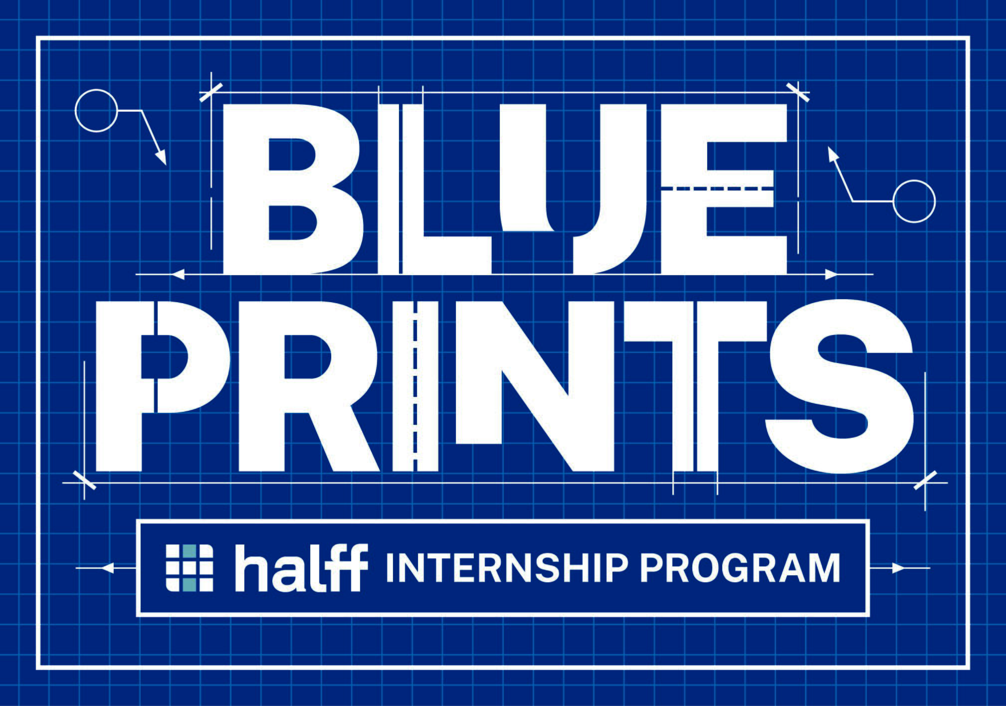 Halff's BLUEprints Internship Program logo